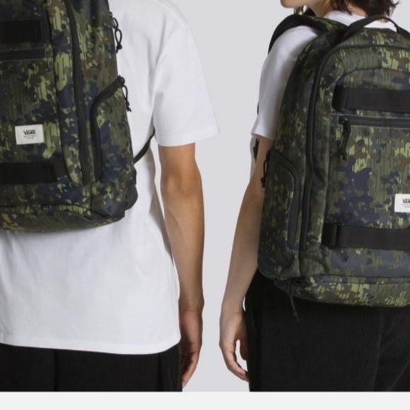 Van's DX Skatepa Loading Green Backpack New - Picture 8 of 8